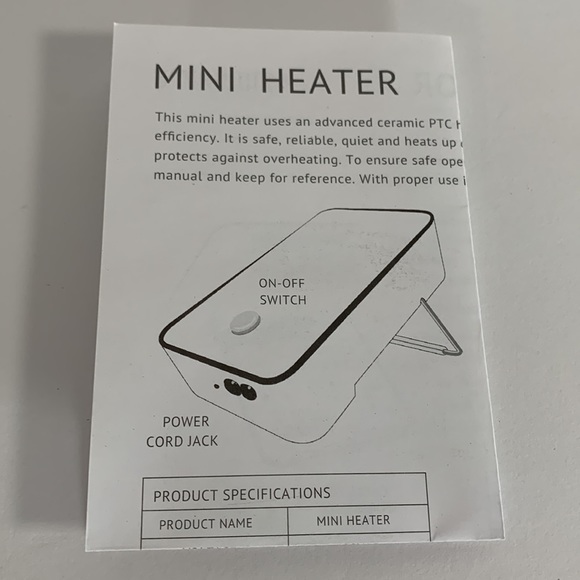 Jamberry New in Box Mini Heater for Home Manicures Nail Wrap Heater & Dryer - Picture 6 of 14